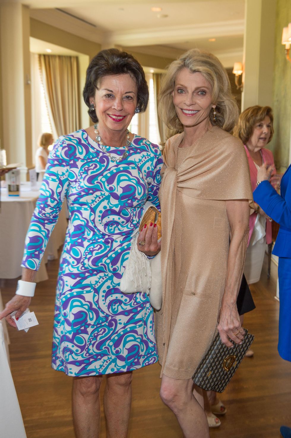 Houston, I Am Waters Luncheon_May 2015, Kathy Goossen, Alice Burguieres