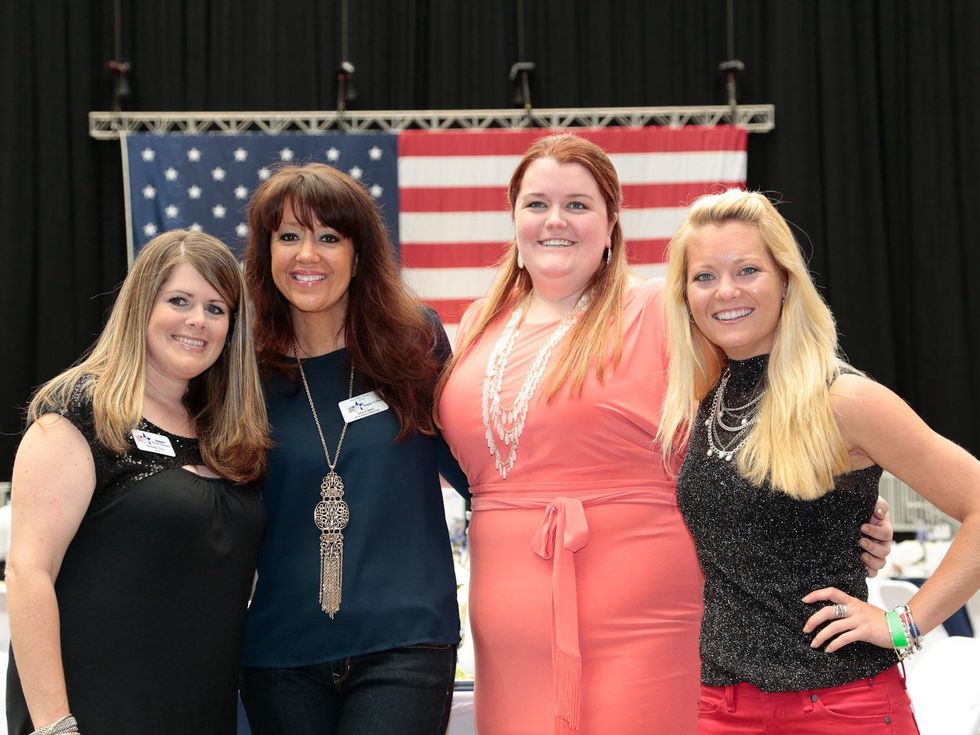 Houston Impact A Hero Gala May 2013 Michelle Terry, Jeny Cortez, Megan Harper and Kimberly Rawson