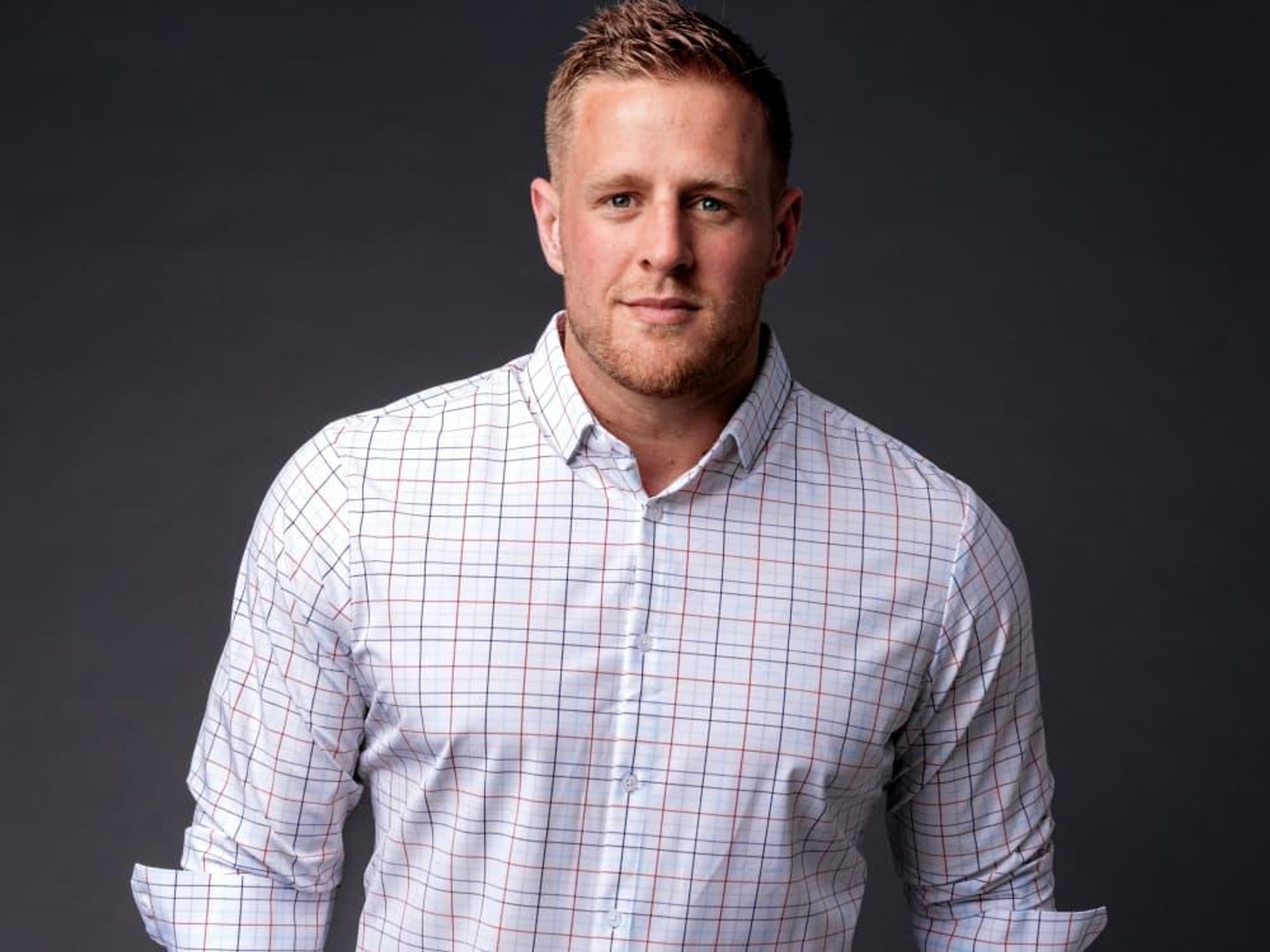 Houston, J.J. Watt debuts clothing with Mizzen and Main, July 2017