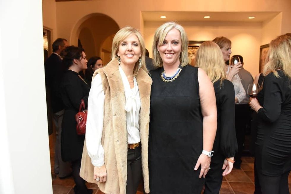 Houston, JDRF Promise Ball kick off party, January 2016, Amber Bretches, Rebecca Brown