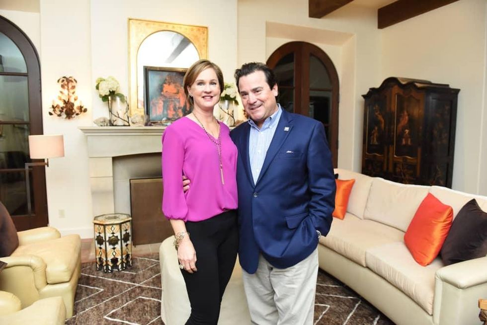 Houston, JDRF Promise Ball kick off party, January 2016, Andrea and Michael Soper.