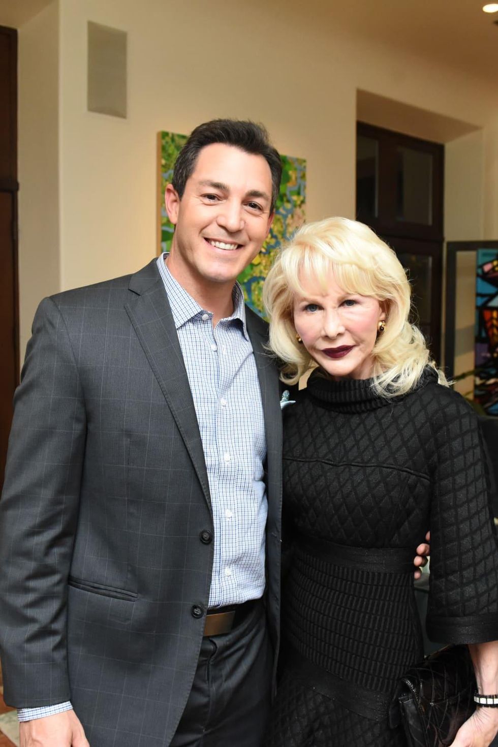 Houston, JDRF Promise Ball kick off party, January 2016, Andy Cerota and Diane Lokey Farb