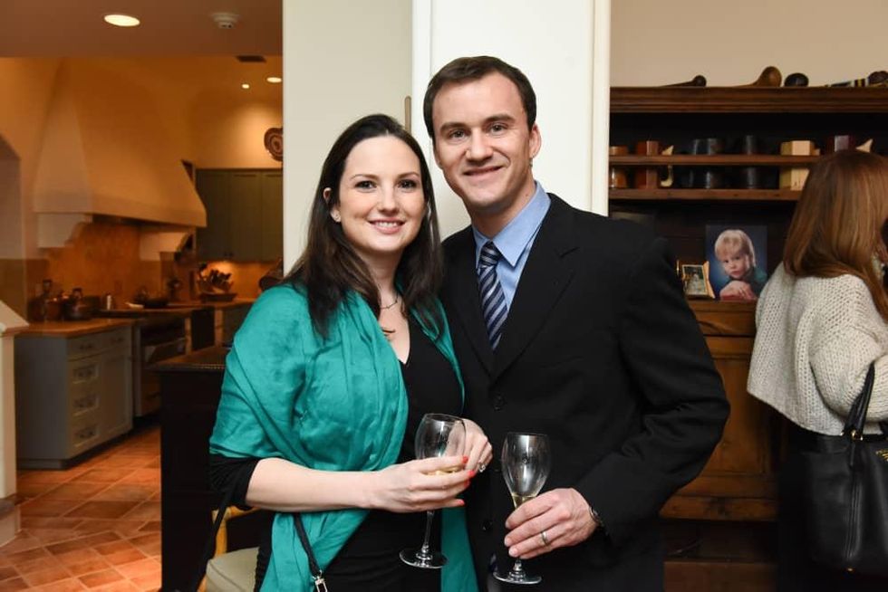 Houston, JDRF Promise Ball kick off party, January 2016, Angelica Haas, David Haas