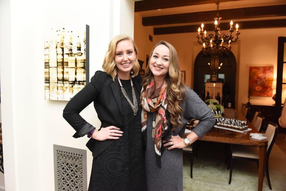 Houston, JDRF Promise Ball kick off party, January 2016, Kristin Putnam, Haley Depping