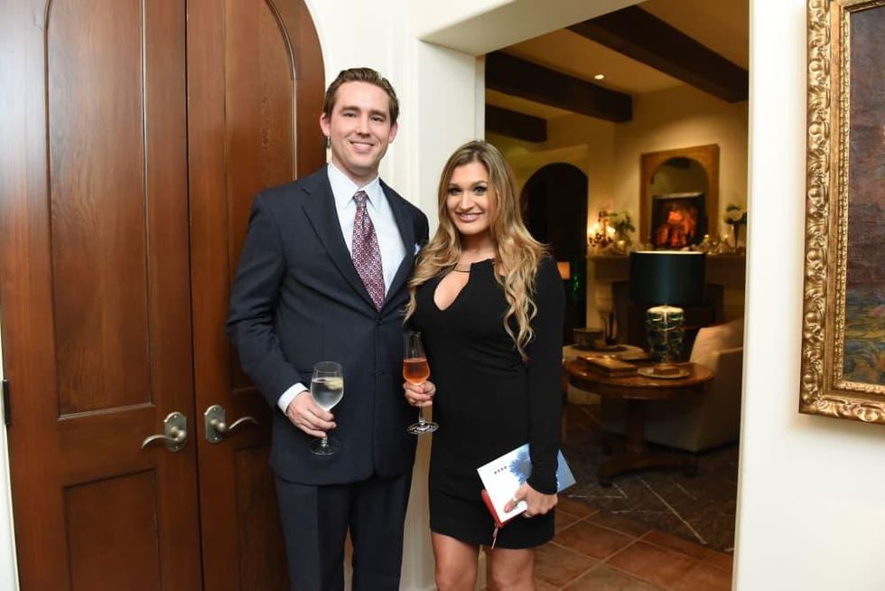 Houston, JDRF Promise Ball kick off party, January 2016, William Hagans, Lauren Donohue