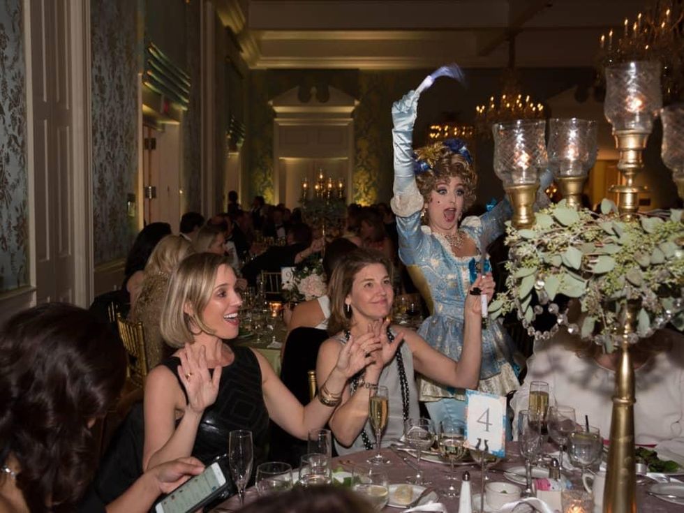 Houston, JLH Charity Ball, February 2018, champagne girls