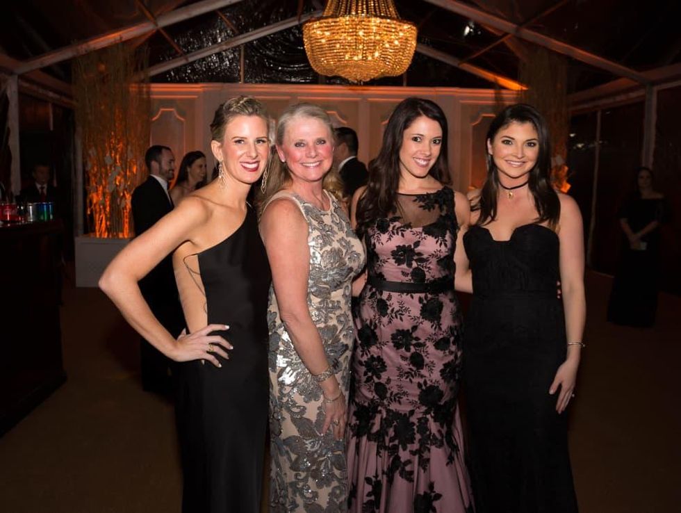 Houston, JLH Charity Ball, February 2018, Jamie Hons, Joni Fichter, Hannah Gelbs, Peyton Wallace
