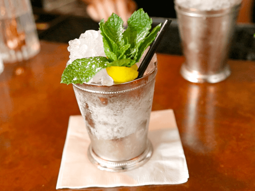 Houston, Julep Bar, July 2015, Mint Julep