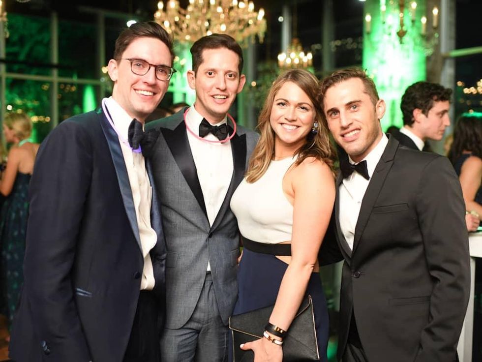 Houston, Jungle Book Gala, Sept. 2017, Nick Lovitt, Fidel Garza, Madeline Matthews, Michael Mandola