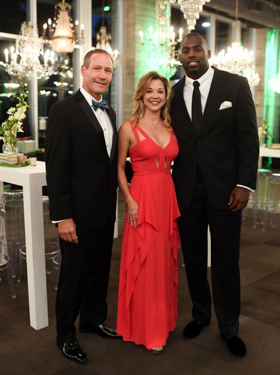 Houston, Jungle Book Gala, Sept. 2017, Ron Finck, Julie Baker Finck, Whitney Mercilus