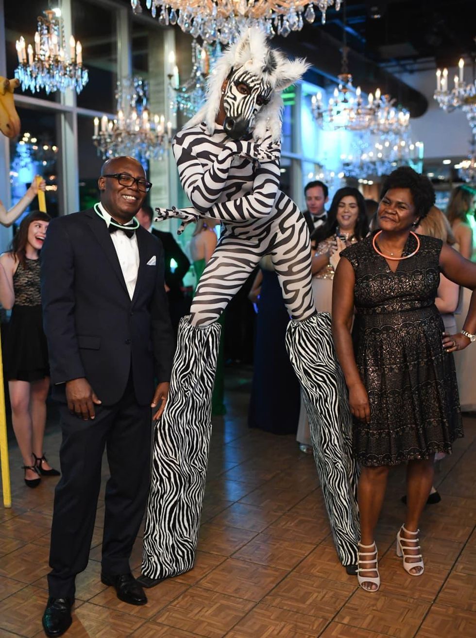 Houston, Jungle Book Gala, Sept. 2017, Wilner Mercilus, Yvrose Mercilus