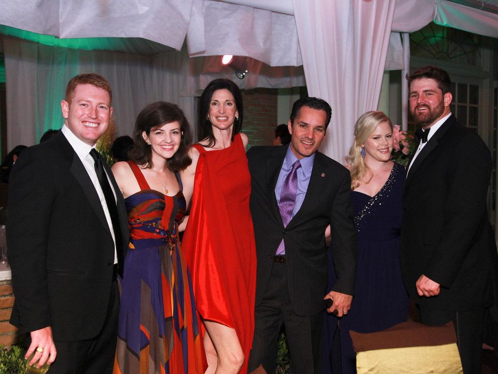 Houston Junior League Charity Ball, February 2013, Mason Herring, Catherine Herring, Karyn Guerrero, Jay Guerrero, Julia Oettinger, James Smith
