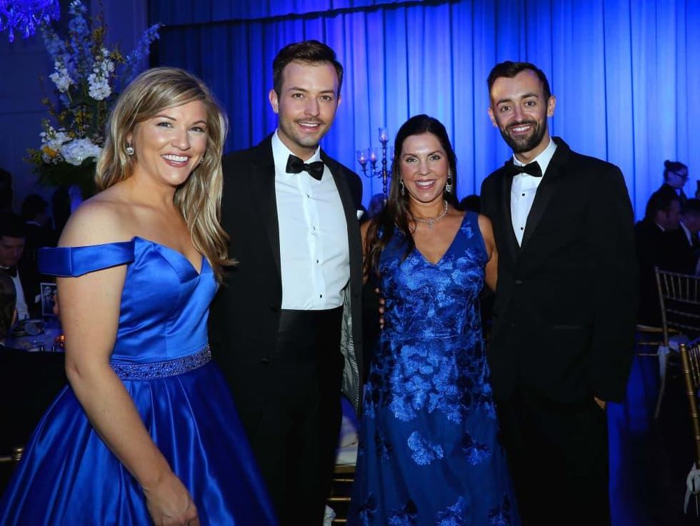 Houston, Junior League of Houston Charity Ball, Feb 2017, Christina Keslar, Logan Keslar, Jennifer Roberts, Dylan Godwin