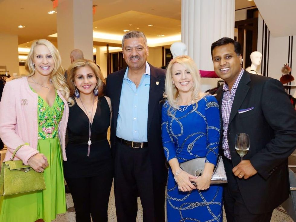 Houston, K9S4COPS K9 named for Mickey Rosmarin, Nov 2016, Laurie Krohn, Parisa Moayedi, David DeLeon, Holly Thompson, Aashish Shah