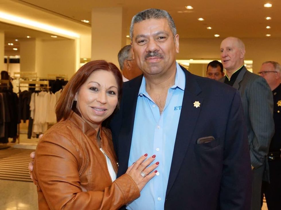 Houston, K9S4COPS K9 named for Mickey Rosmarin, Nov 2016, Roxanne DeLeon, David DeLeon