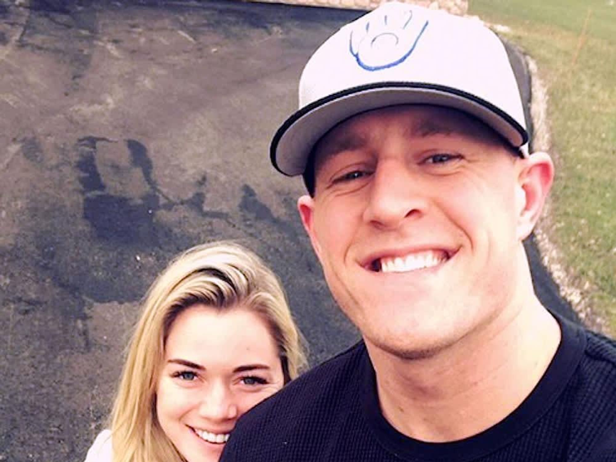 Houston, Kealia Ohai and JJ Watt, November 2017