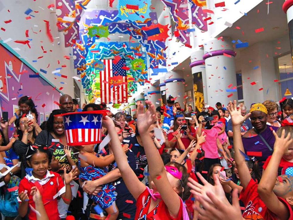 Houston, Kidpendence Day at Children's Museum, June 2015