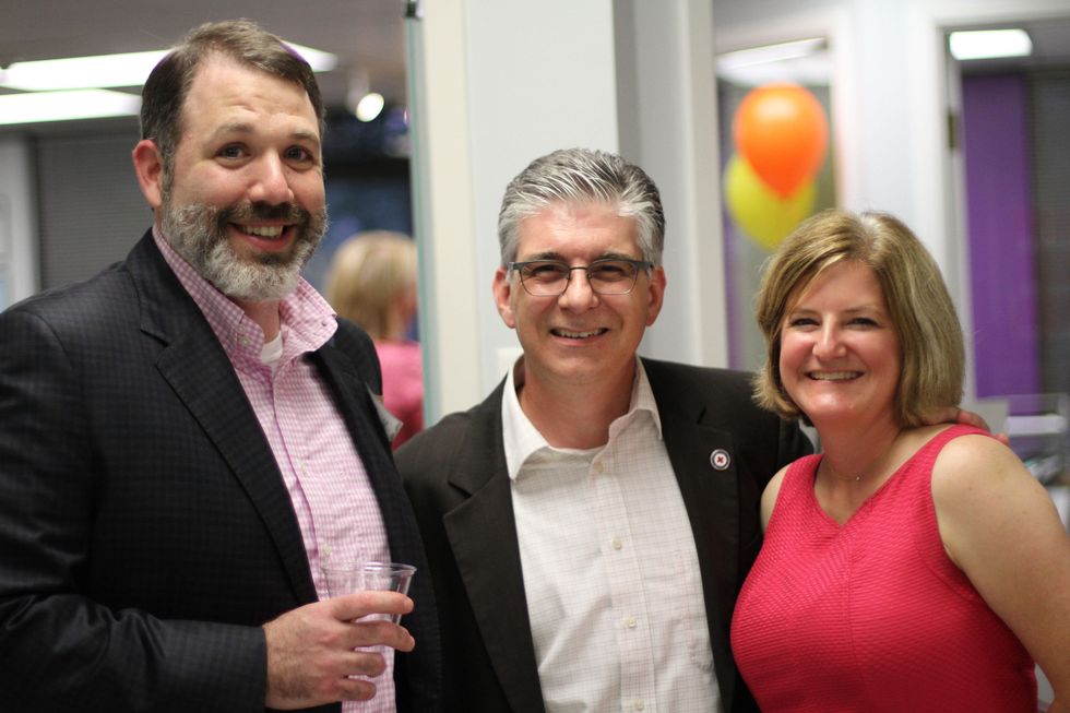 Houston, Kids Meals New Faciity Celebration, May 2015, Jared Levinthal, Steve and Cristina Vetrano