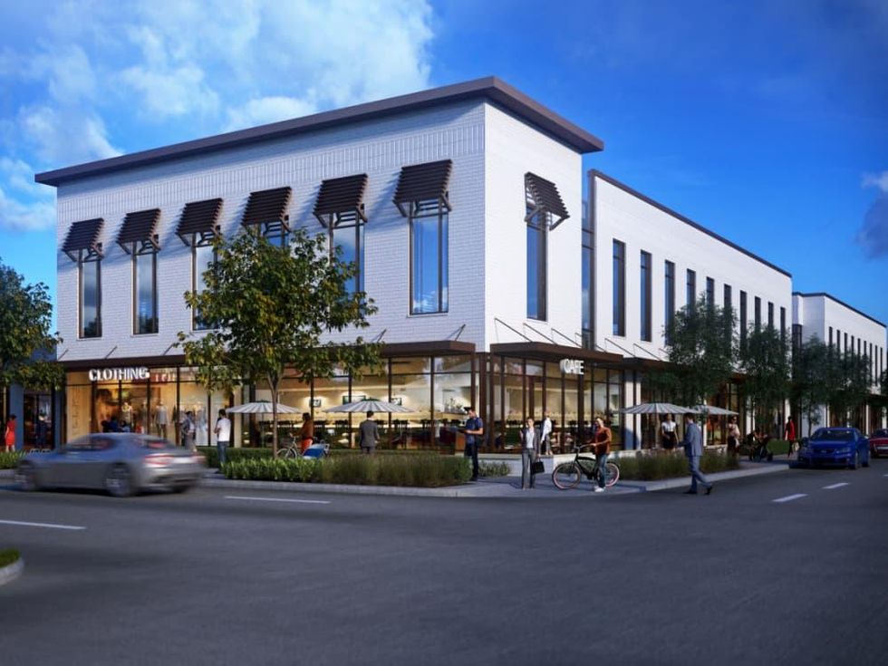 Houston, Kolache Shoppe The Heights, June 2017, rendering of Heights Central Station