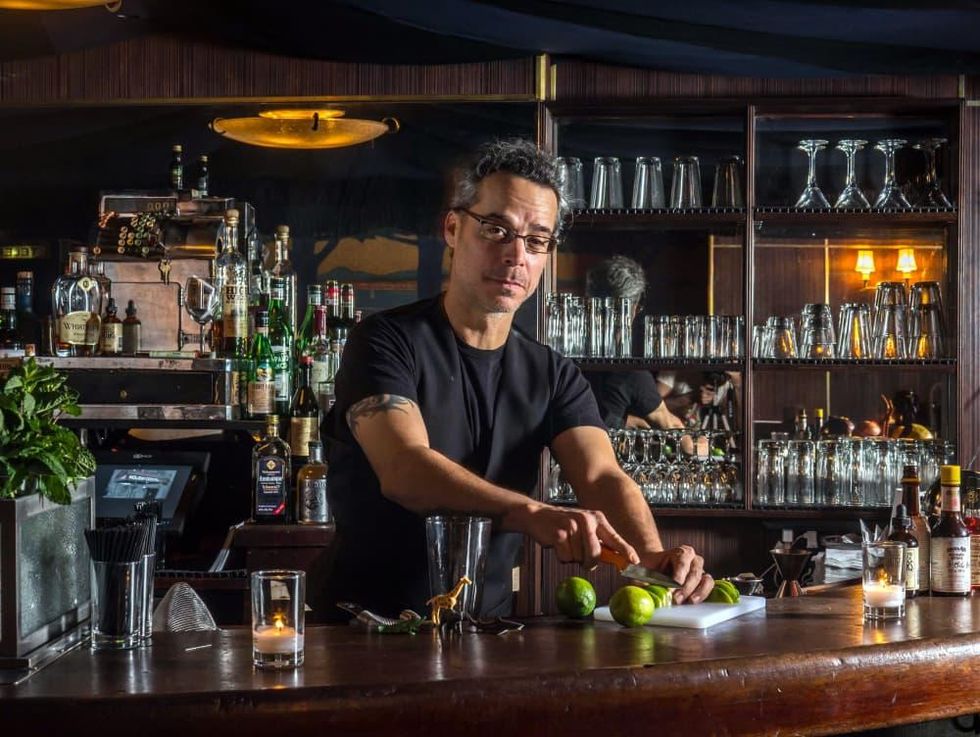 Houston, LA bartender Michael Neff, November 2015