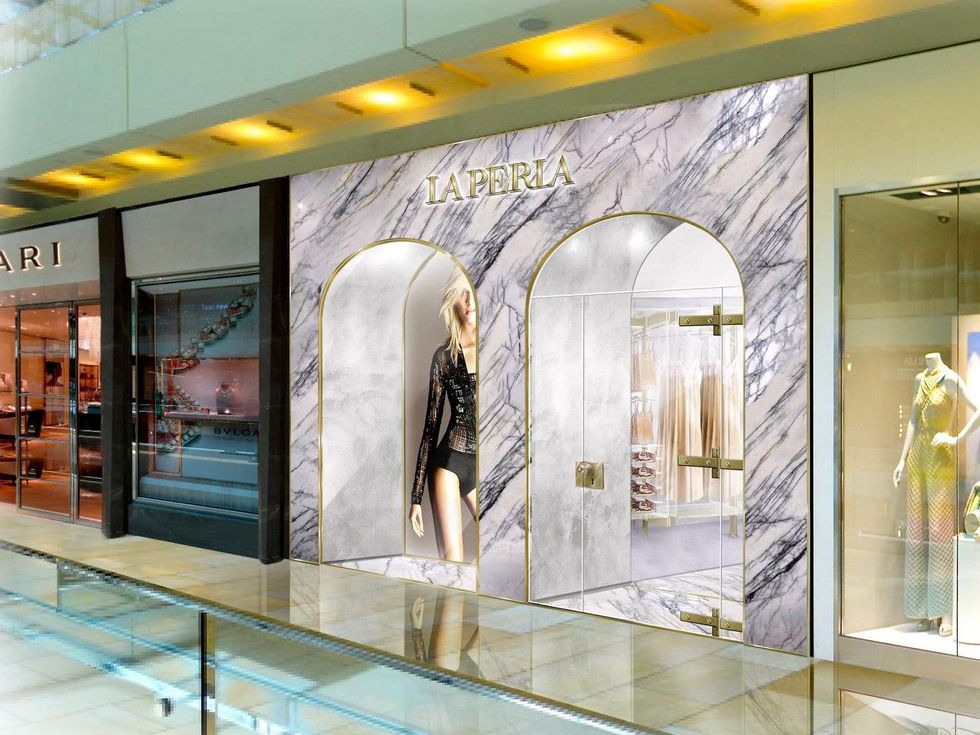 Houston, La Perla The Galleria, exterior rendering
