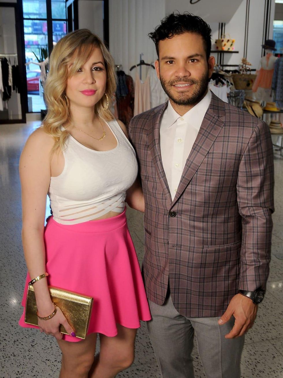 Houston, Lance McCullers Jr. and Jos\u00e9 Altuve Team Up For Kids and K9s, May 2017, Nina Altuve, Jose Altuve