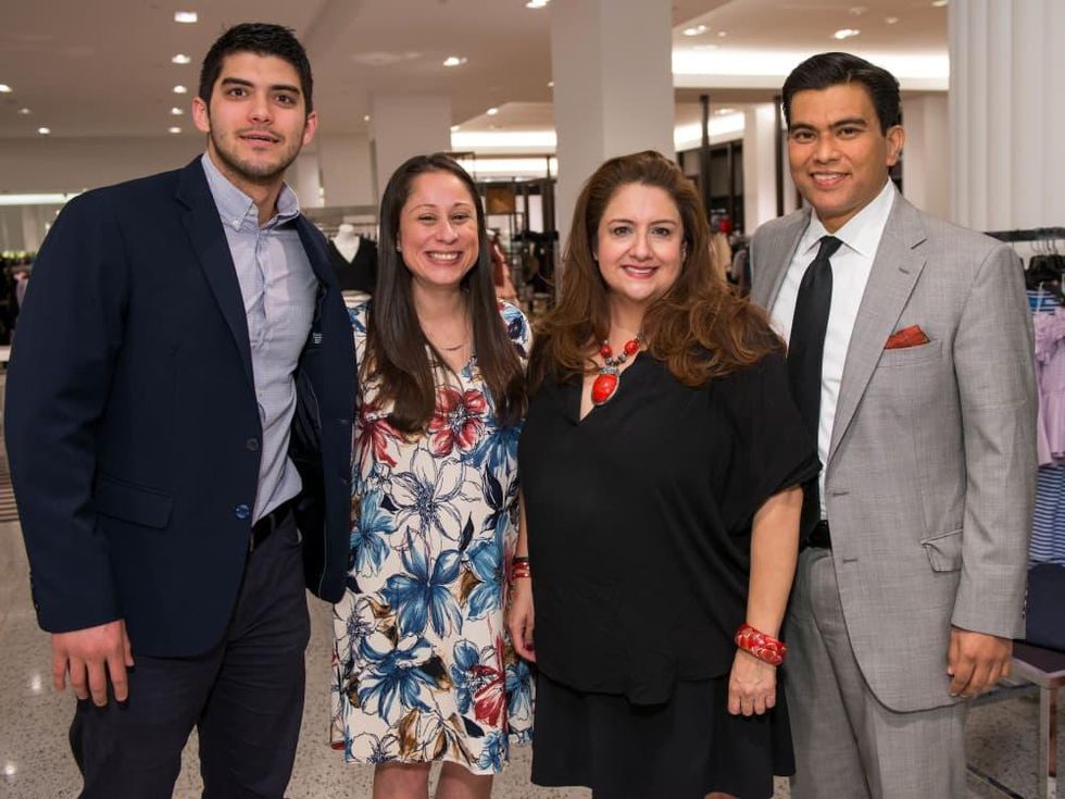 Houston, Latin Women's Initiative Fashion Show and Luncheon, feb 2017, Hector Pena, Lauren Soliz, Sonia Soto, Jose Medrano