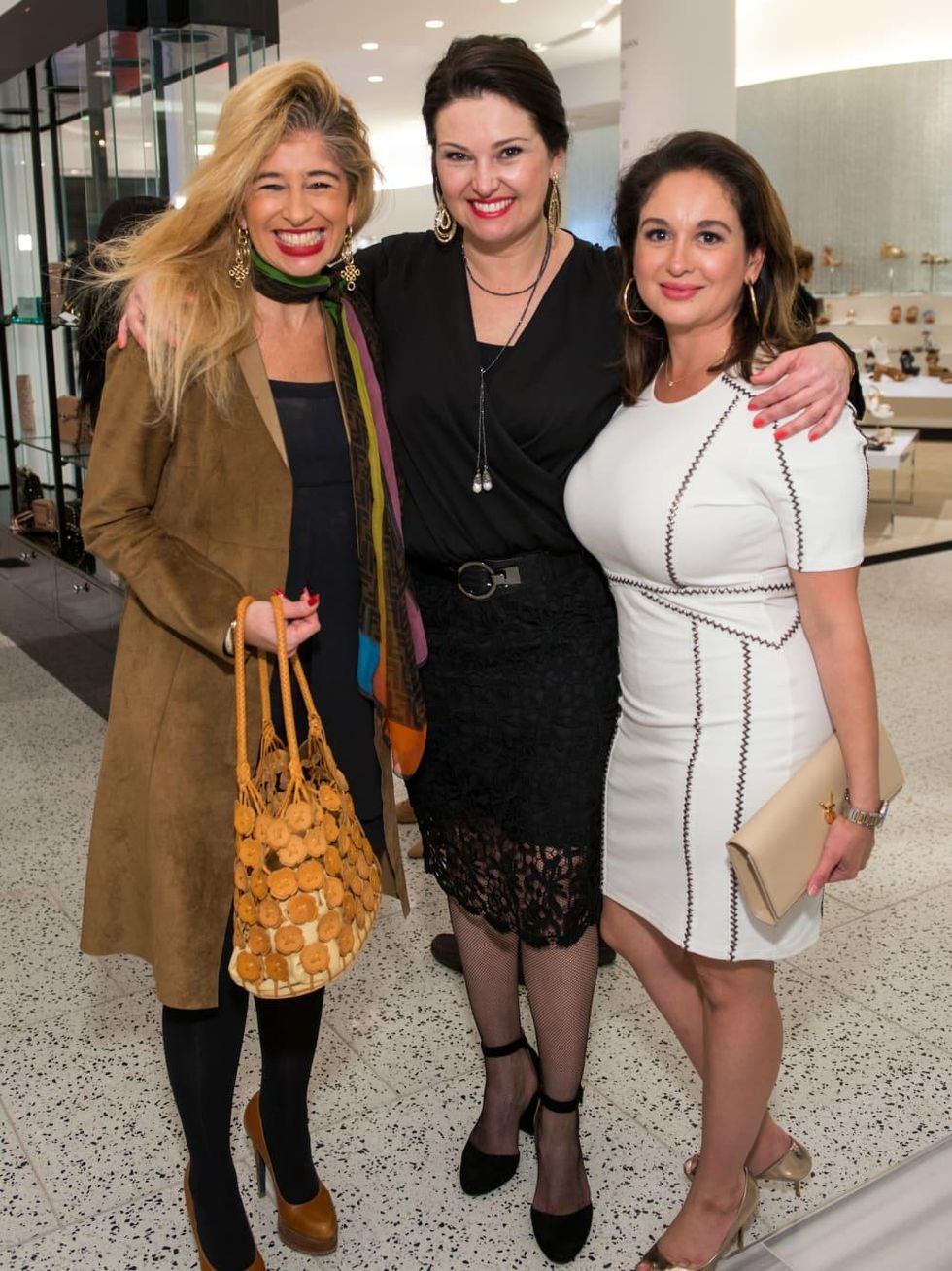 Houston, Latin Women's Initiative Fashion Show and Luncheon, feb 2017, Sofia Androgue, Claudia Lobao, Michelle Fraga