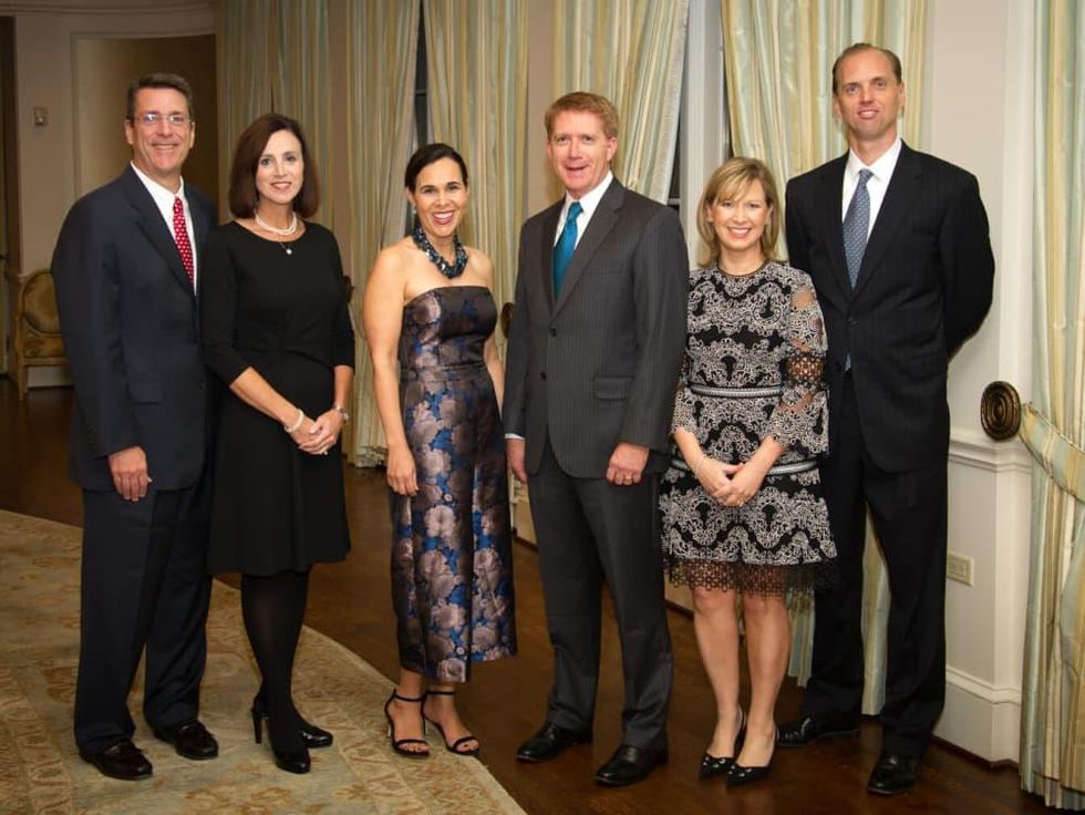 Houston, Legal Community's Harvest Celebration, Nov 2016, Tom Ganucheau, Lisa Ganucheau, Dana Levy Kelly, Neil Kelly, Denise Scofield, John Scofield