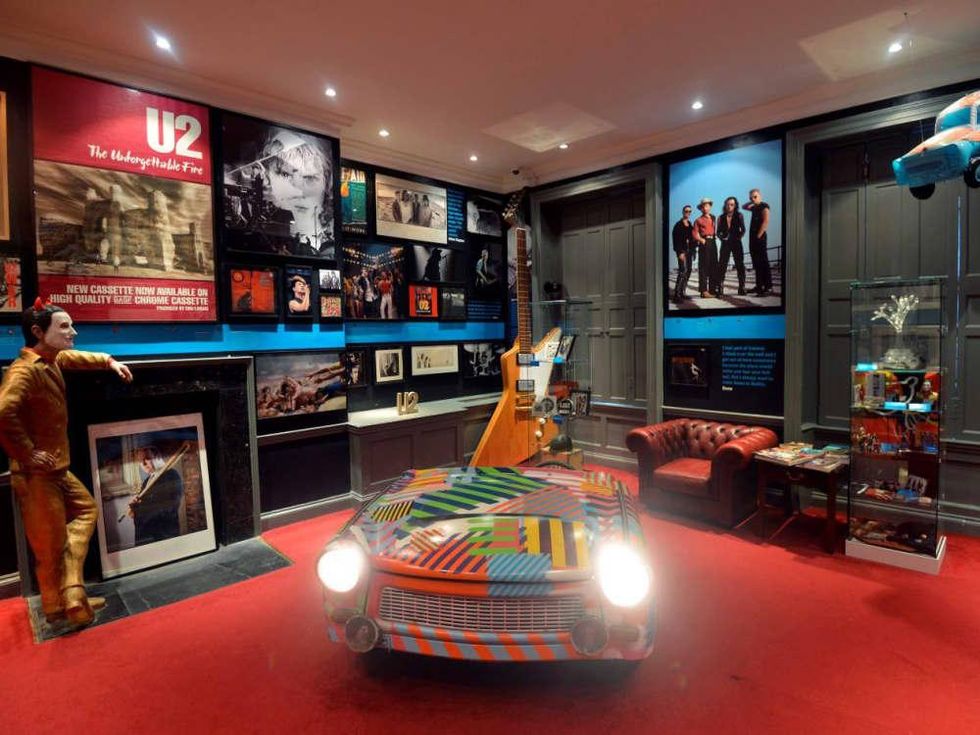 Houston, Little Museum of Dublin, U2 room, Sept 2017