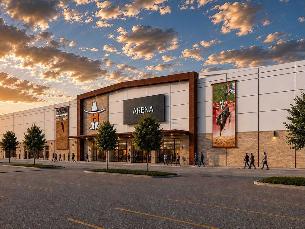 Houston Livestock Show and Rodeo livestock complex rendering