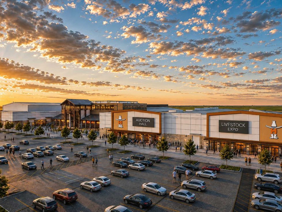 Houston Livestock Show and Rodeo livestock complex rendering