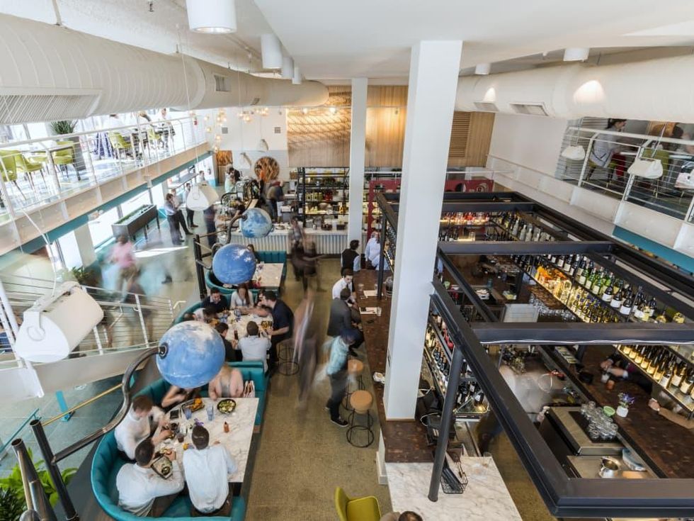 Houston, Local Foods Downtown, interior, March 2017