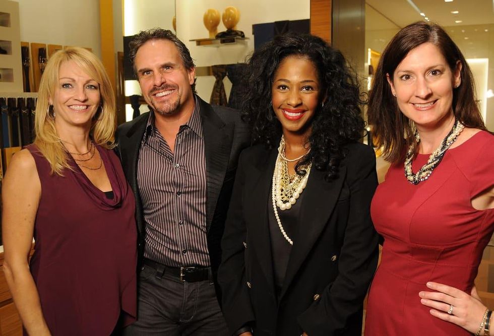 Houston, Louis Vuitton Alley Theatre Salute, September 2015, C.C. Ensell, Duke Ensell, Tanara Landor and Kathryn Straw