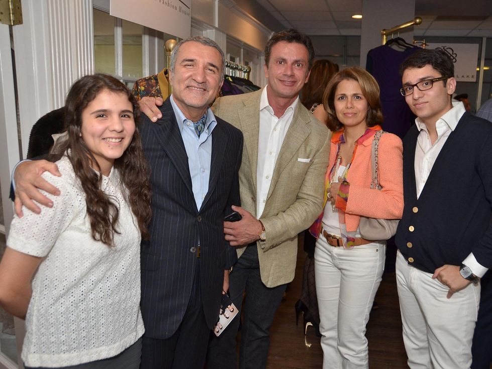 Houston Made event May 2013 Amir Taghi and Family