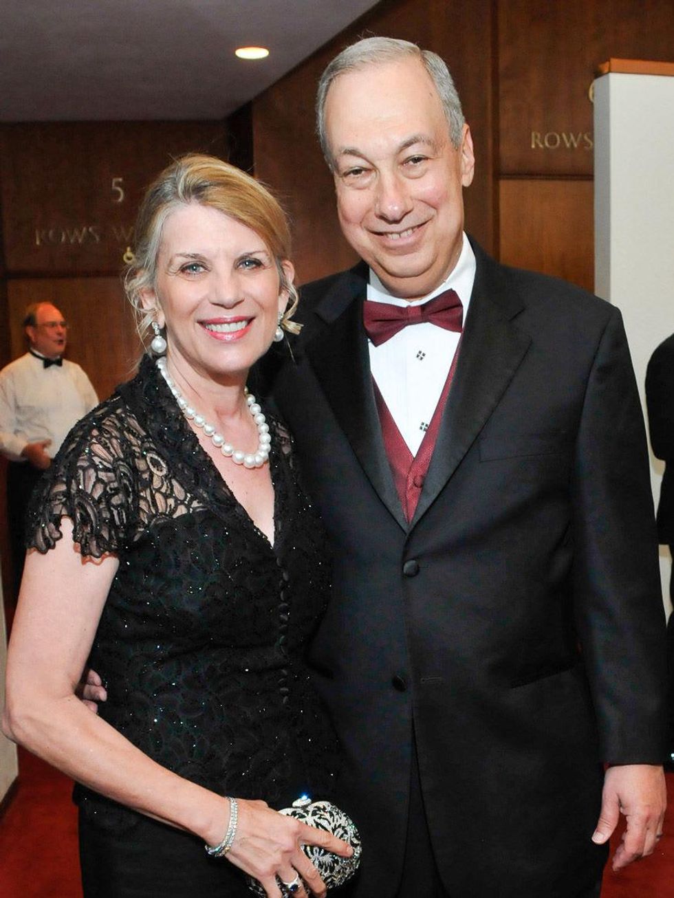 Houston Maestro's Dinner May 2013 Nancy Peiser and Bob Peiser