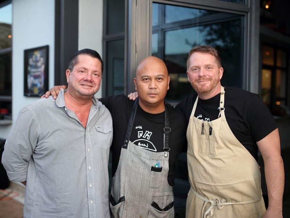 Houston, Marcy, Friends of Habitat for Humanity event, Scott Hildebrand, Jonald Veneracion, chef Ryan Hildebrand