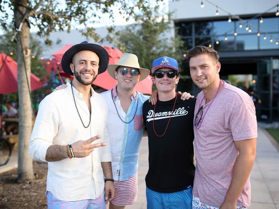 Houston, Marcy, Friends of Habitat for Humanity event, Tony Dabit, Nick Scurfield, James Wilson, David Galic