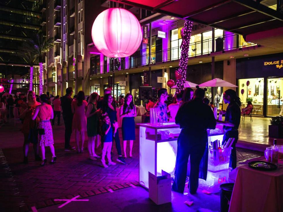 Houston, Marcy, West Ave Pink Party, October 2017, West Ave