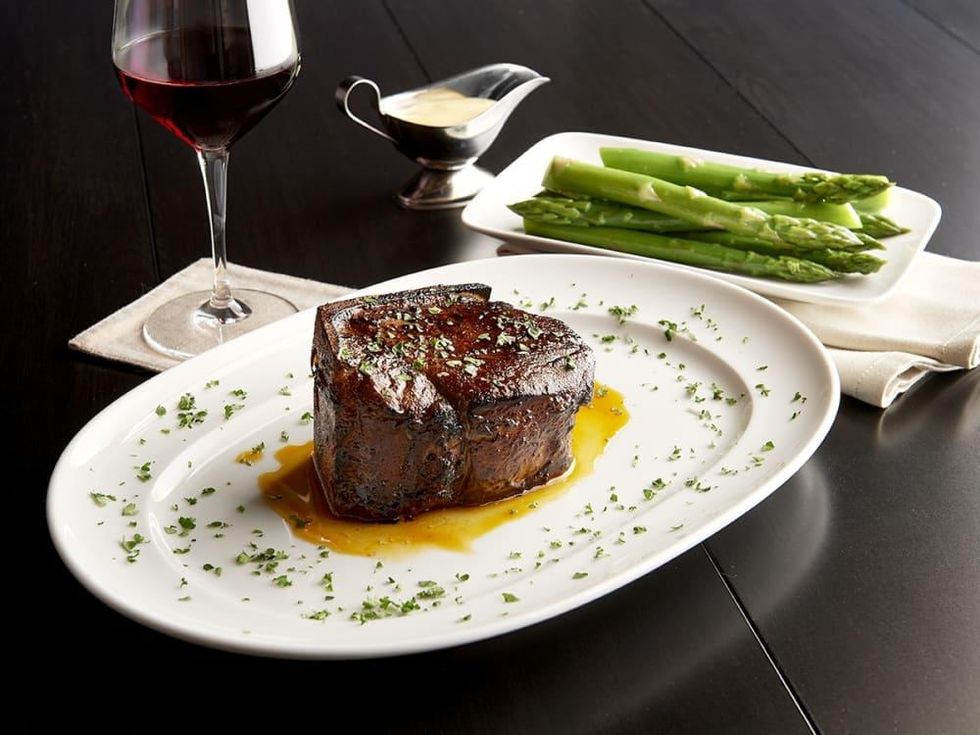 Houston, Mastro's Steakhouse, Bone-In Filet, December 2017