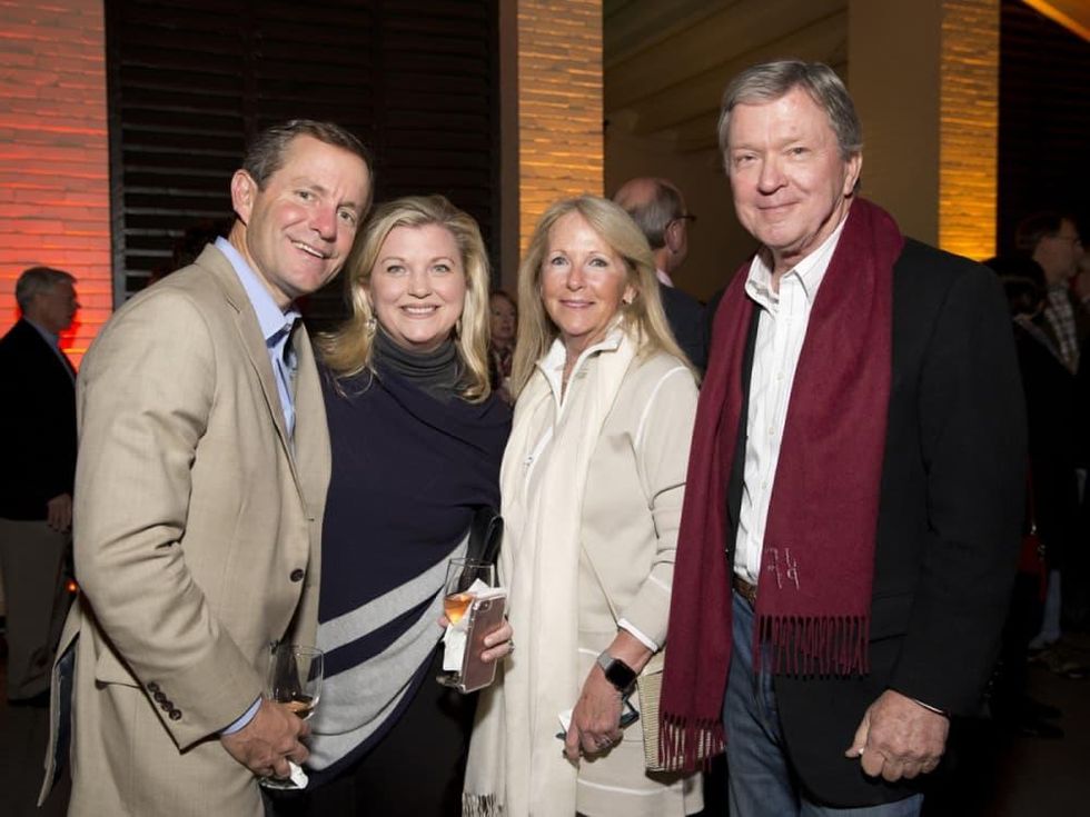 Houston, Memorial Park Conservancy Picnic for the Park, February 2018, Chip Earle, Meg Earle, Kathy Ferguson, Phil Ferguson