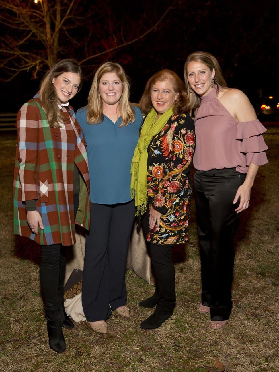 Houston, Memorial Park Conservancy Picnic for the Park, February 2018, Molly Jodeit, Jamie Ratliff, Cathy Jodiet, Jennifer Daly