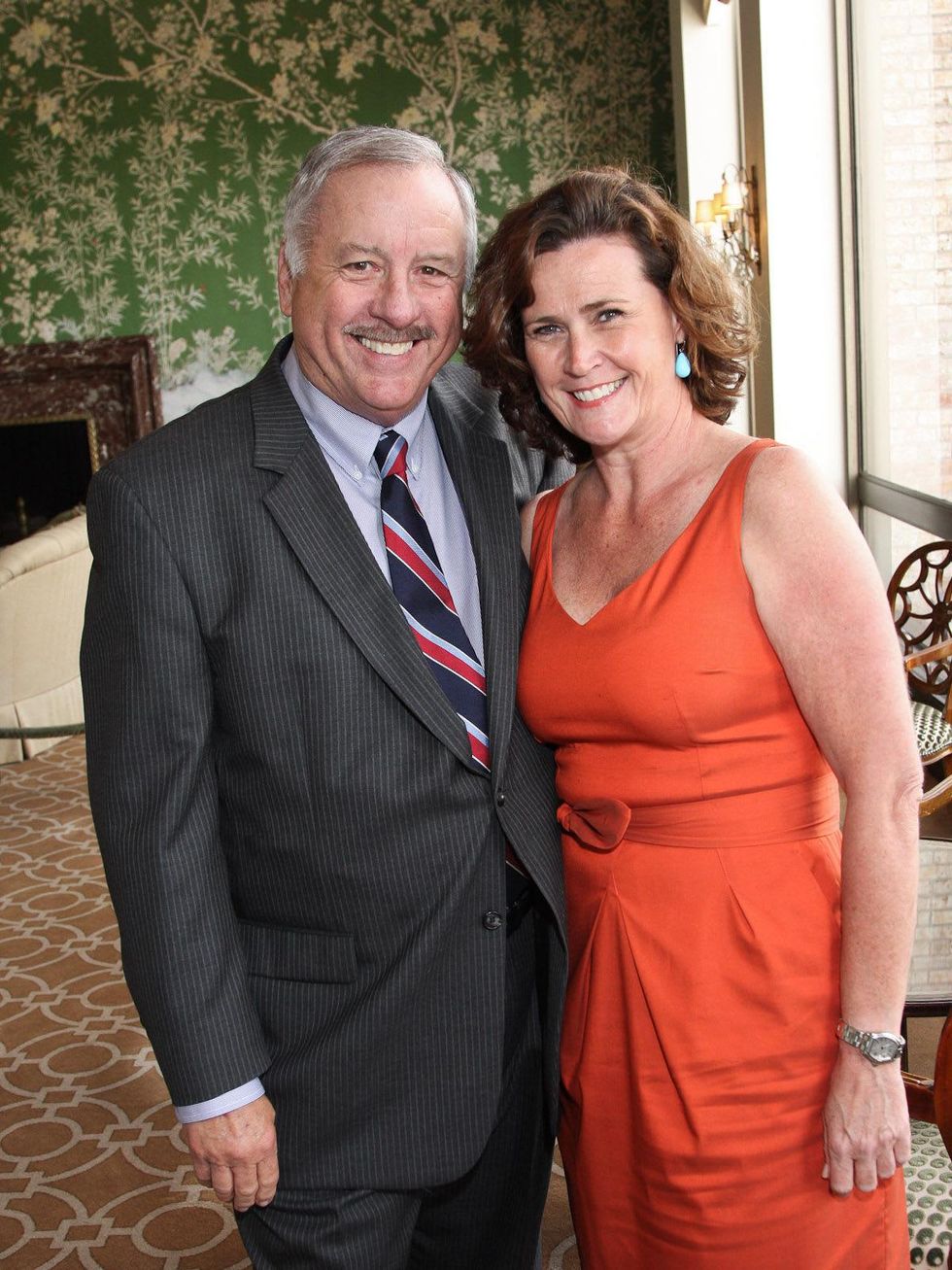 Houston Men of Distinction May 2013 Ed McMahon, Leslie Bowlin