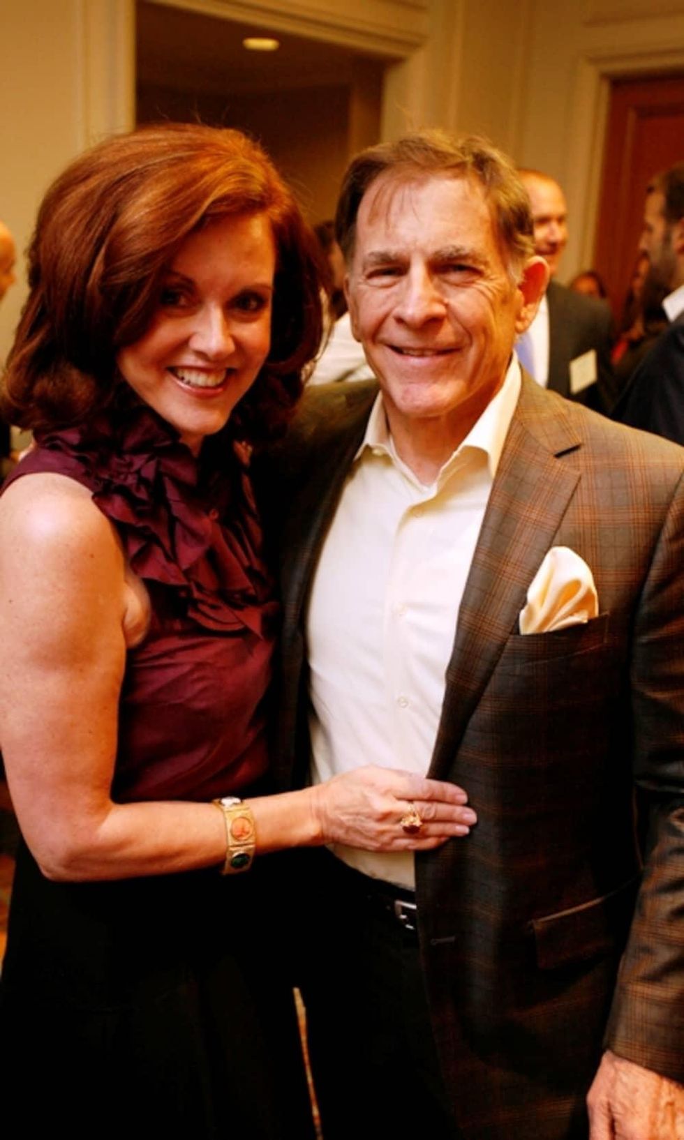 Houston, Menninger Clinic Annual Luncheon, May 2016, Katina Pontikes, Monty McDannald