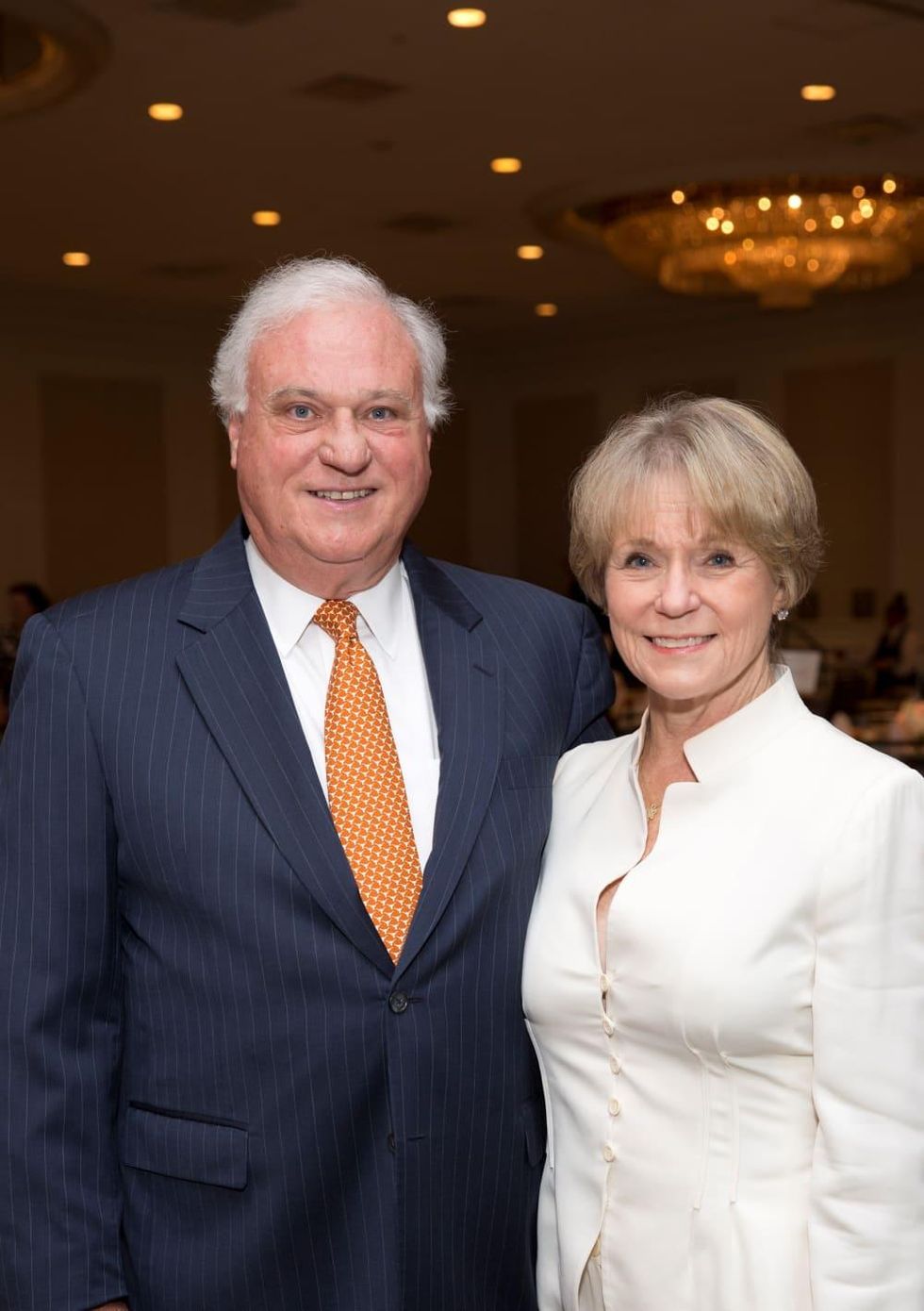 Houston, Menninger Clinic Annual Luncheon, May 2016, Robin Gibbs, Lela Gibbs