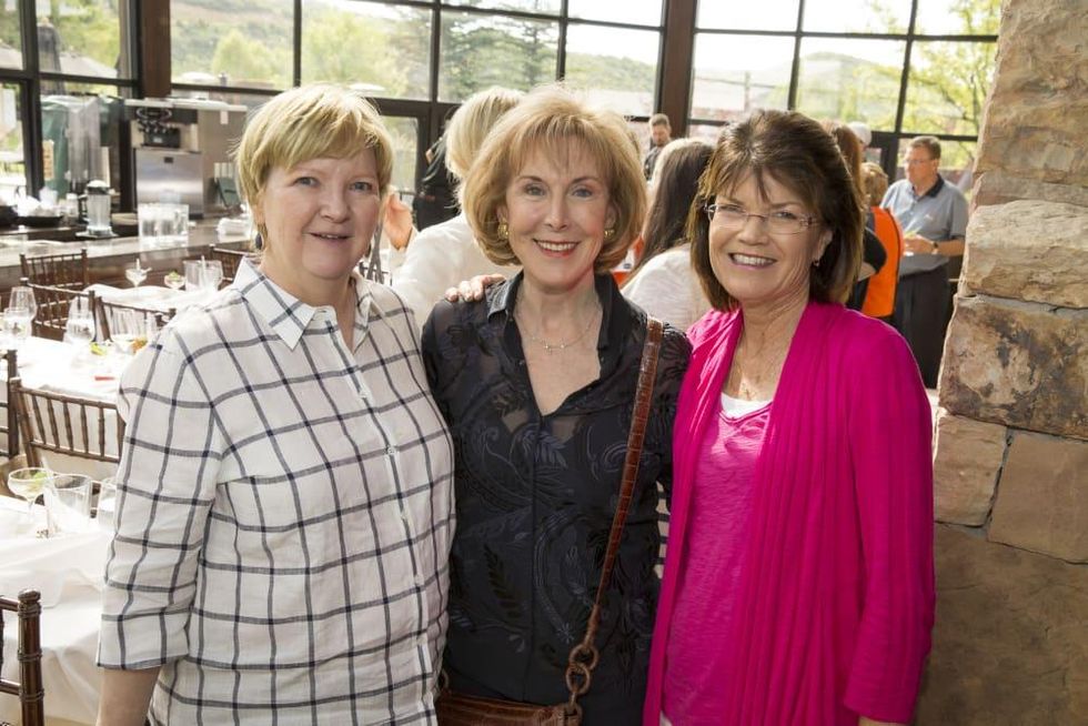 Houston Methodist in Aspen, July 2015, Leslie Blanton, Diane Ofner and Susan Coulter