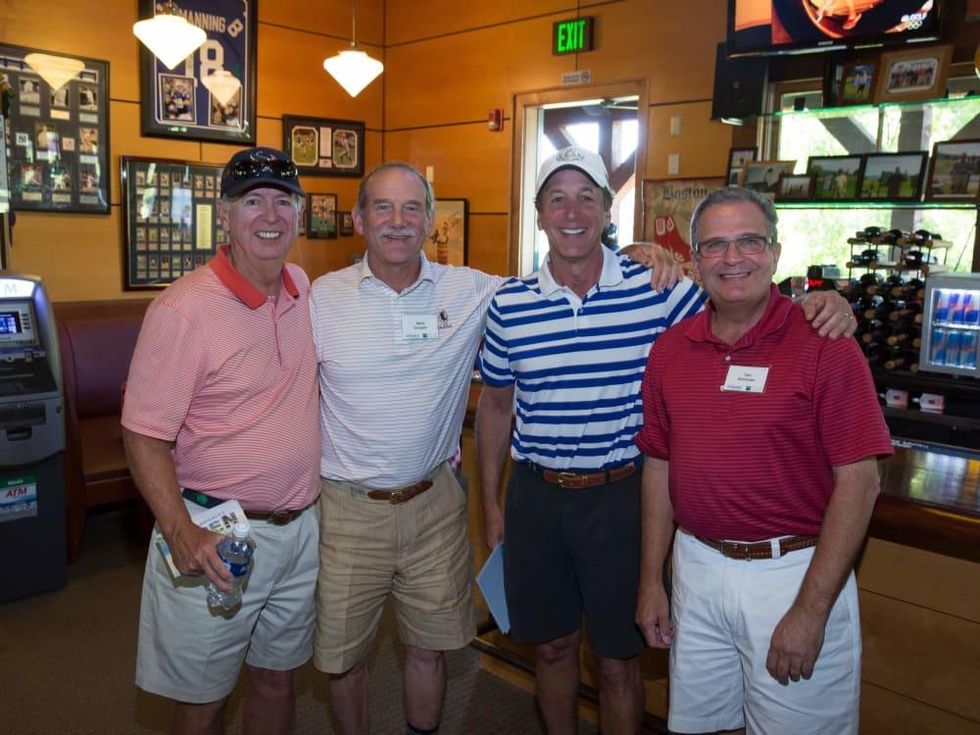 Houston Methodist in Aspen, July 2016, Rod Canion, Marty Goossen, Jack Dinerstein, Carl Schmulen