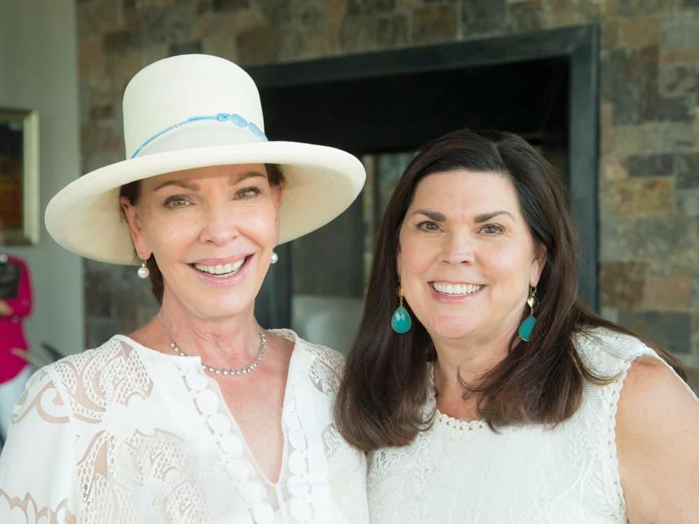 Houston Methodist in Aspen, July 2017, Beverle Ostrofsky and Lesha Elsenbrook.