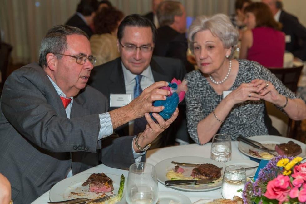 Houston Methodist Leading Hearts, April 2016, Dr. Miguel Quinones, Denis DeBakey, Anita Gotto