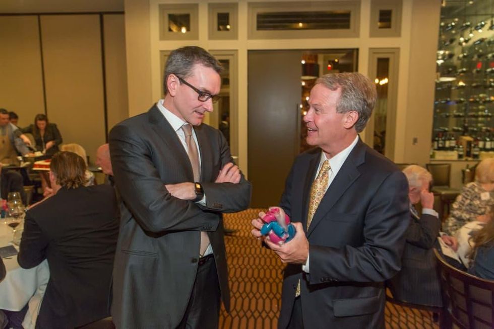 Houston Methodist Leading Hearts, April 2016, Dr. Stephen Little, Dr. Marc Boom